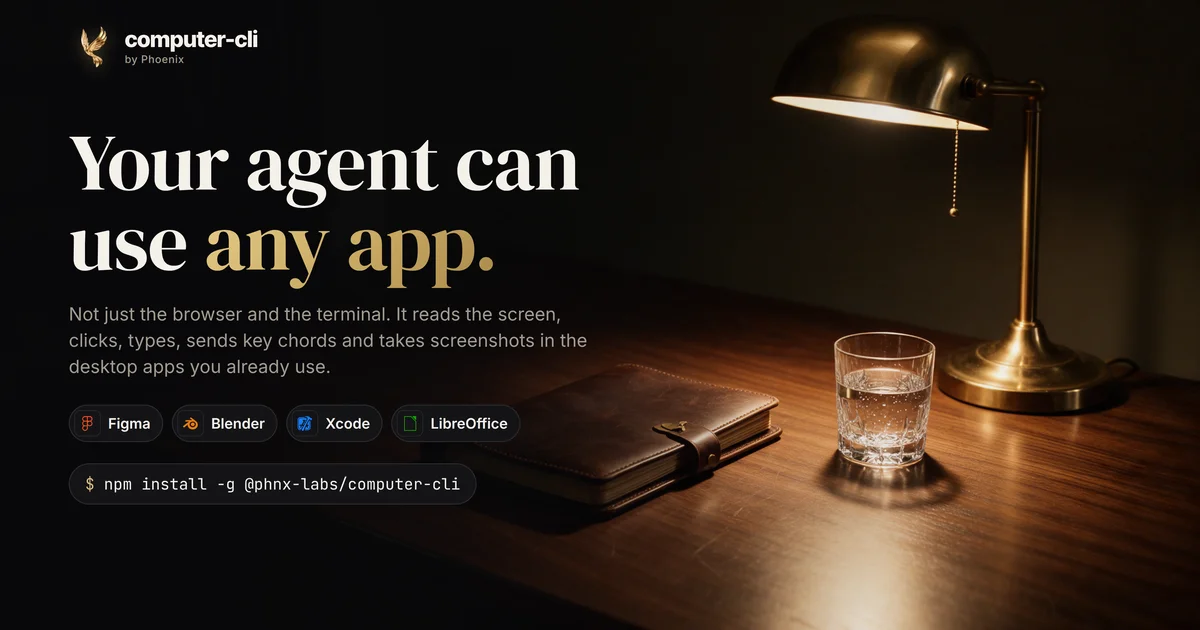 Your Agent Can Use Any App. For a Quarter Fewer Tokens.